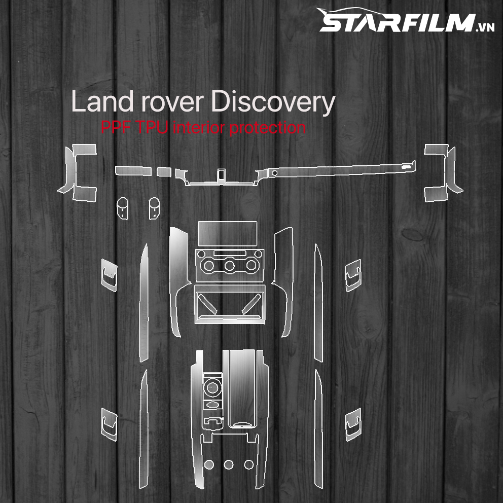 Land Rover Discovery PPF TPU chống xước tự hồi phục STARFILM